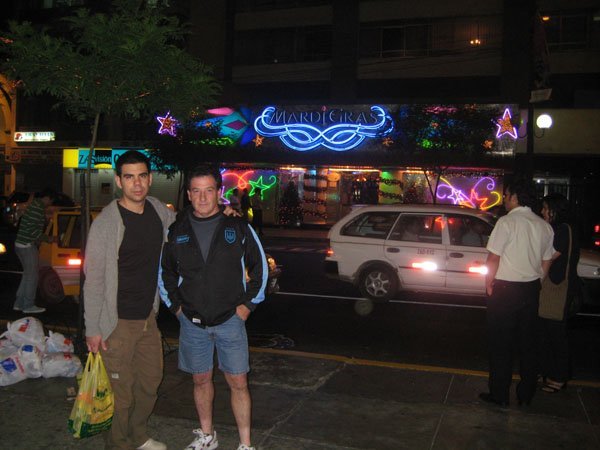 in front of the Mardisgras Casino