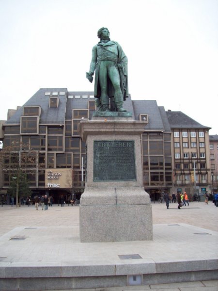 Strasbourg statue
