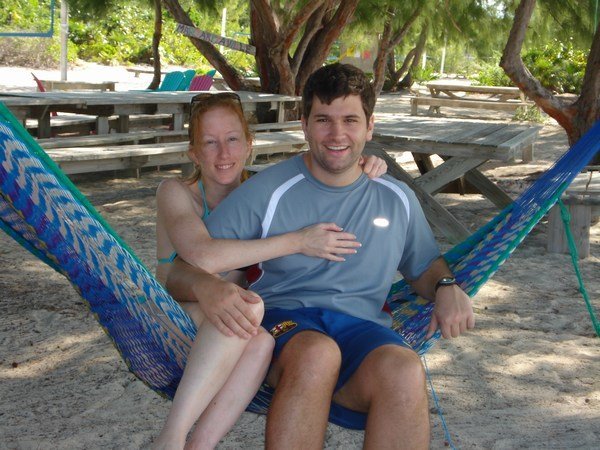 Dan & Julie on Volleyball Beach