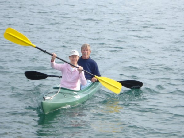 Kayaking at Treasure Cay