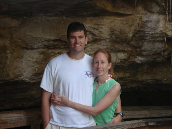 Julie & Dan in Cave