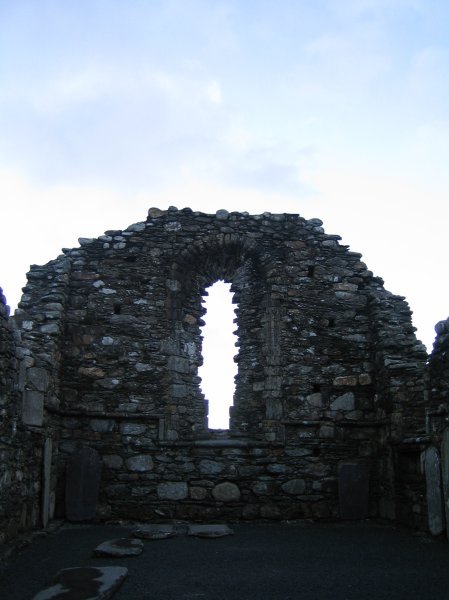 Remains of the old church