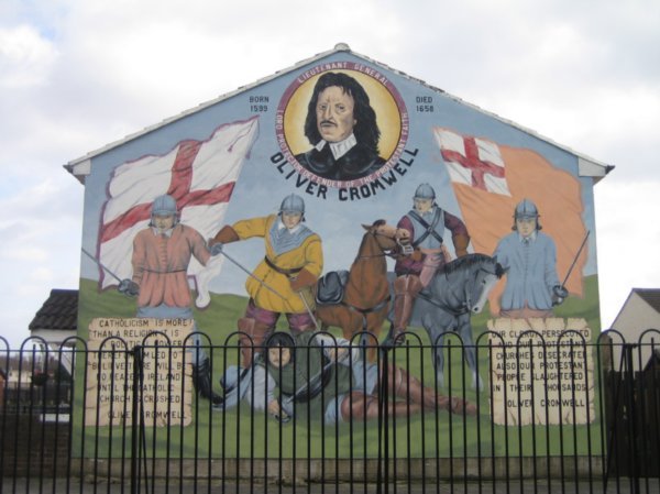 A mural for Oliver Cromwell