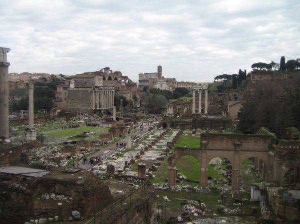 Roman Imperial Fora Ruins