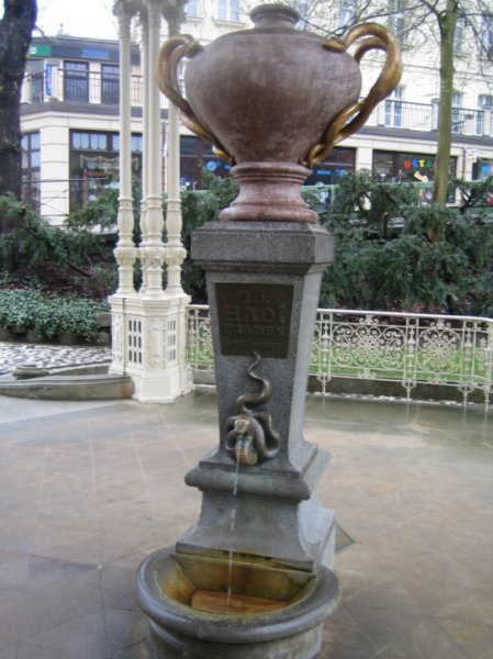 Karlovy Vary spring fountain
