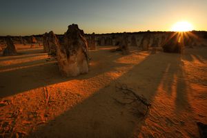 Sunset at the Pinnacles