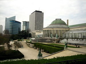 The Botanique and downtown