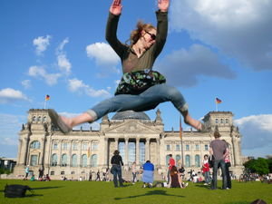 Photo Shoot at the Reichstag