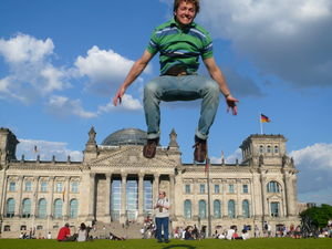 Photo Shoot at the Reichstag