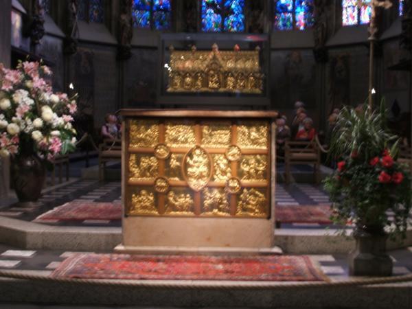 Charlemagne's tomb.