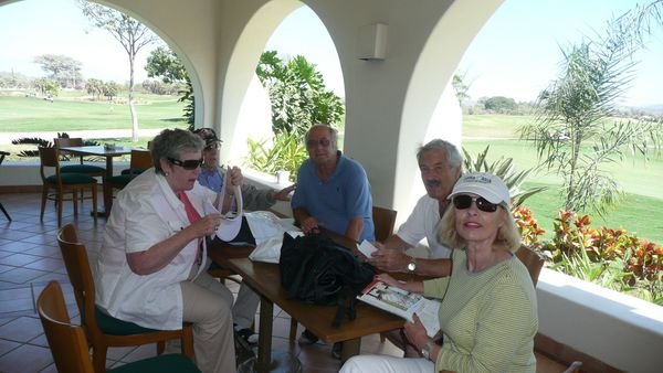 More food - time at Vista golf course
