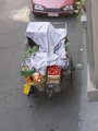 vegetable vendor's cart