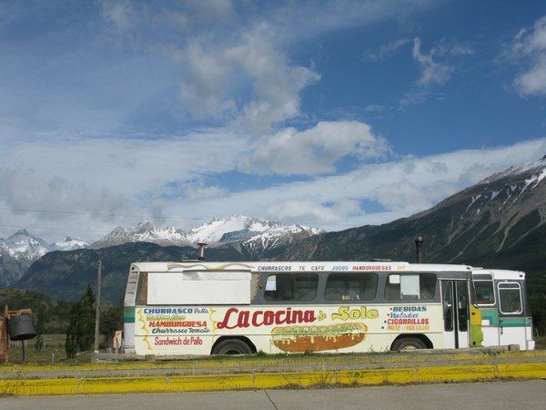 hotdogs in Patagonia