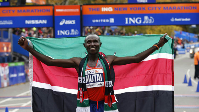 mutai wins NYC marathon