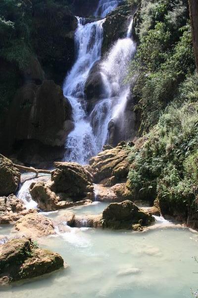 Waterfall near Luang Prabang
