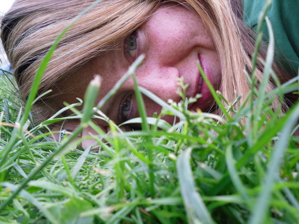 Grassy girl