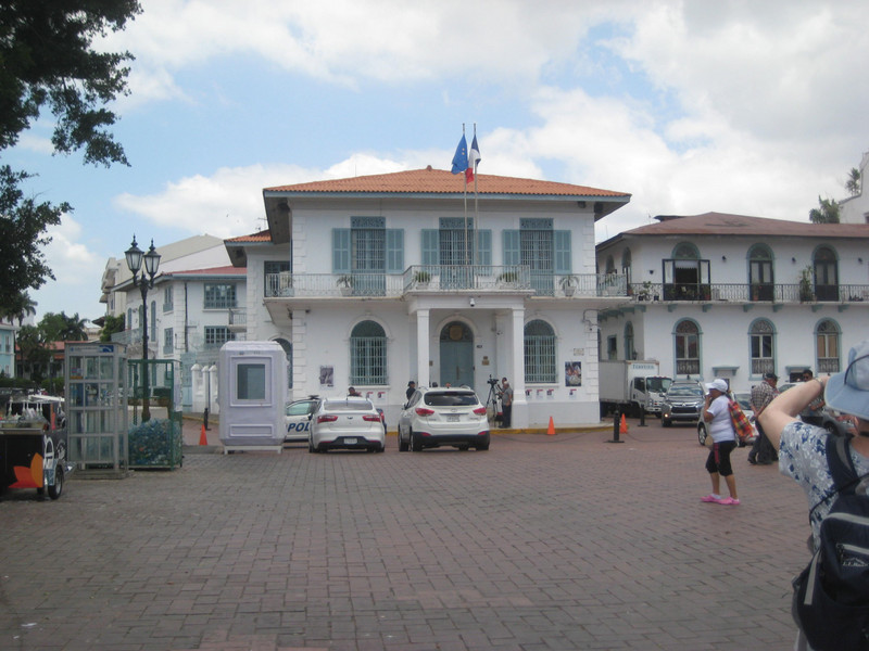 French Embassy facing French Plaza