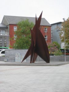 Statue in Eyre Square