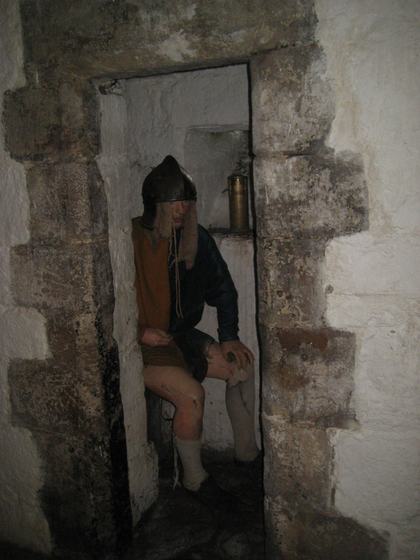 Castle Rushen--toilet