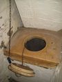 Castle Rushen--toilet uncovered