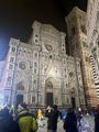 Duomo and Baptistry at night