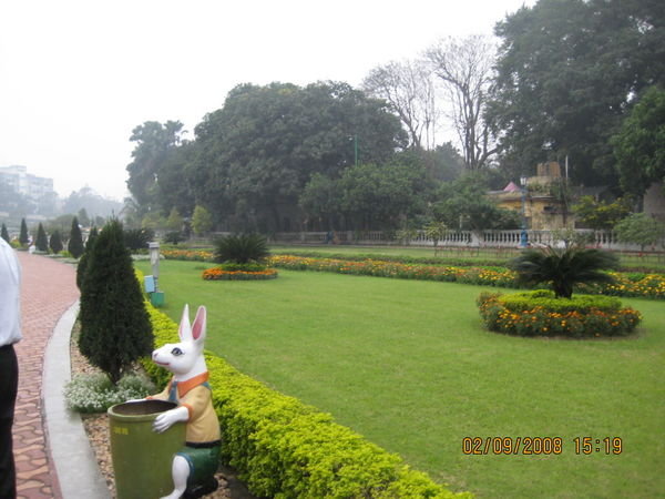 Gardens around Victoria Memorial