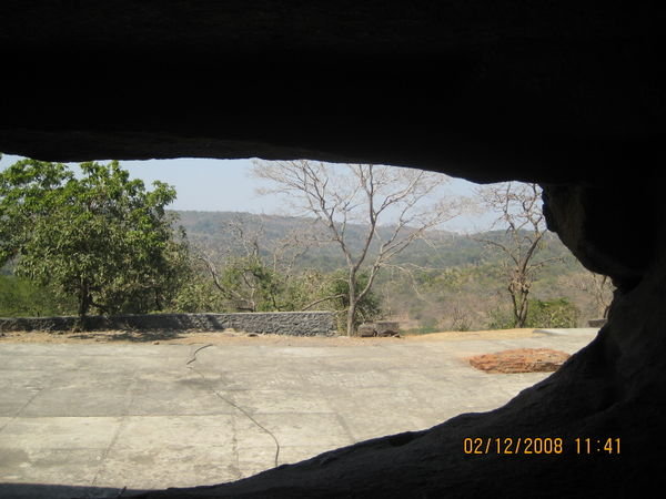View from Inside a cave