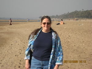 Susan on the Beach