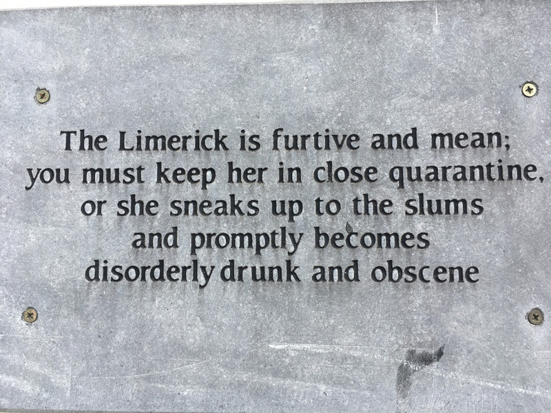 A limerick in Limerick