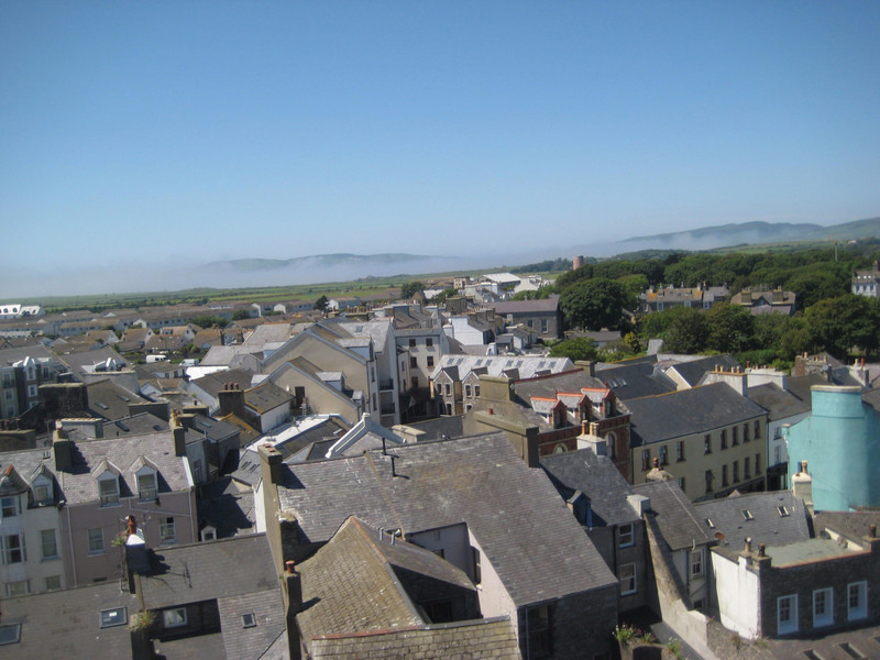 Castletown from Castle Rushen