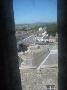Castletown from Castle Rushen 