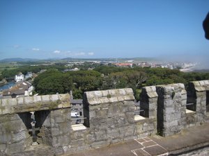Castletown from Castle Rushen