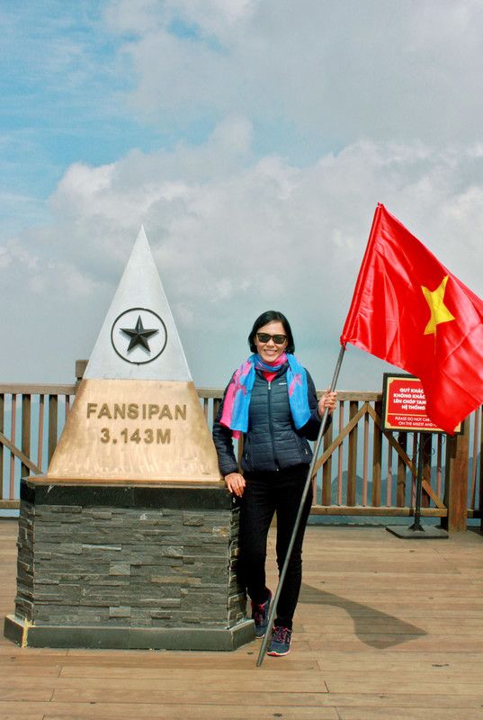 Fansipan summit (3,143m)