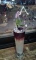 My drink at King Fisher cafe in Sapa centre