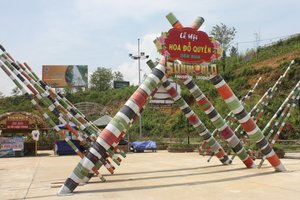 Decorations for a festival