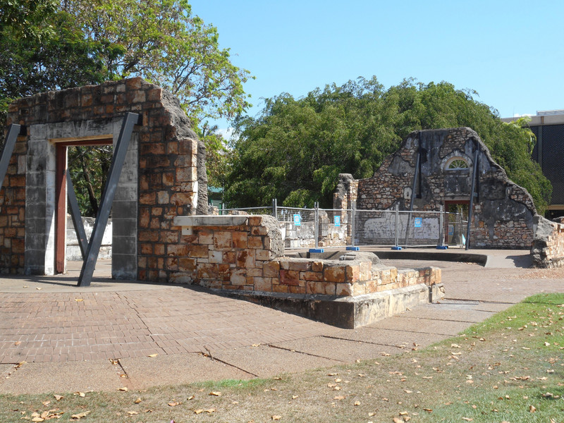 Town Hall ruins - Darwin city