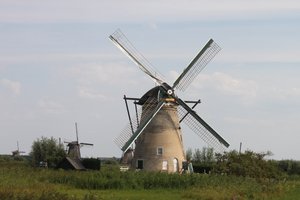 Kinderjik windmills, Holland