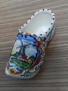 I bought this Dutch clog in Haarlem, Holland