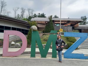 Me at the 3rd Tunnel on the DMZ tour