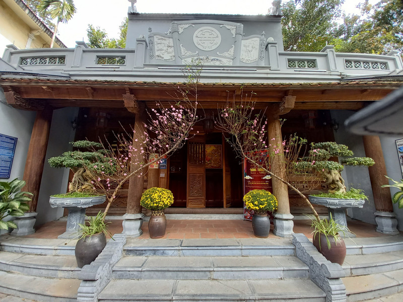 A temple in Hanoi