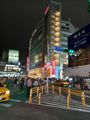 Taoyuan City at night - view from the train station