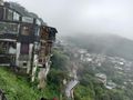 View from Jiufen (a seaside mountain area in Ruifang district)