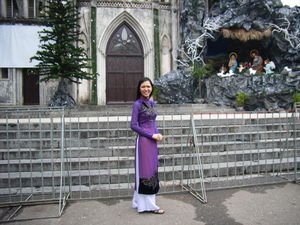 St Joseph's Cathedral in Hanoi at Xmas 2007 