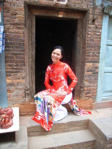 Bhaktapur, Nepal - April 2009