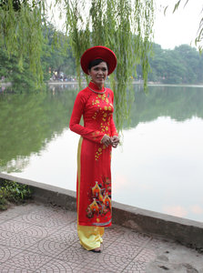 Hoàn Kiếm Lake in Hanoi's center
