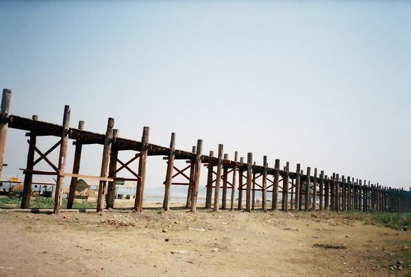 U Bein Teak Bridge - Mandalay