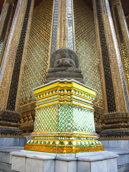 Buddha statue at the Grand Palace