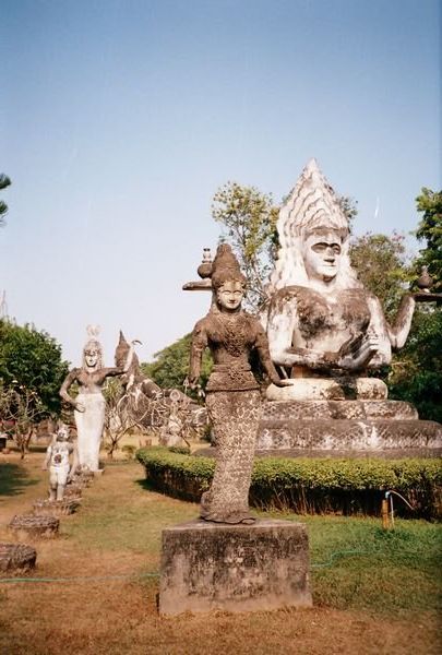Xieng Khuan park near Vientiane
