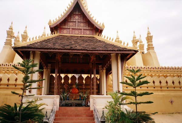 Pha That Luang stupa in Vientiane 
