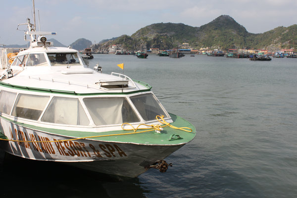 Hydrofoil from Cát Bà island to Hải Phòng